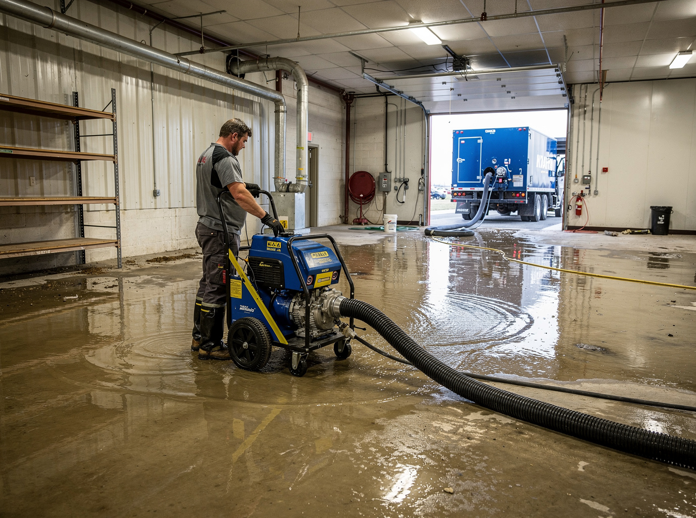 Basement Water Removal in Tiffin, IA, IA
